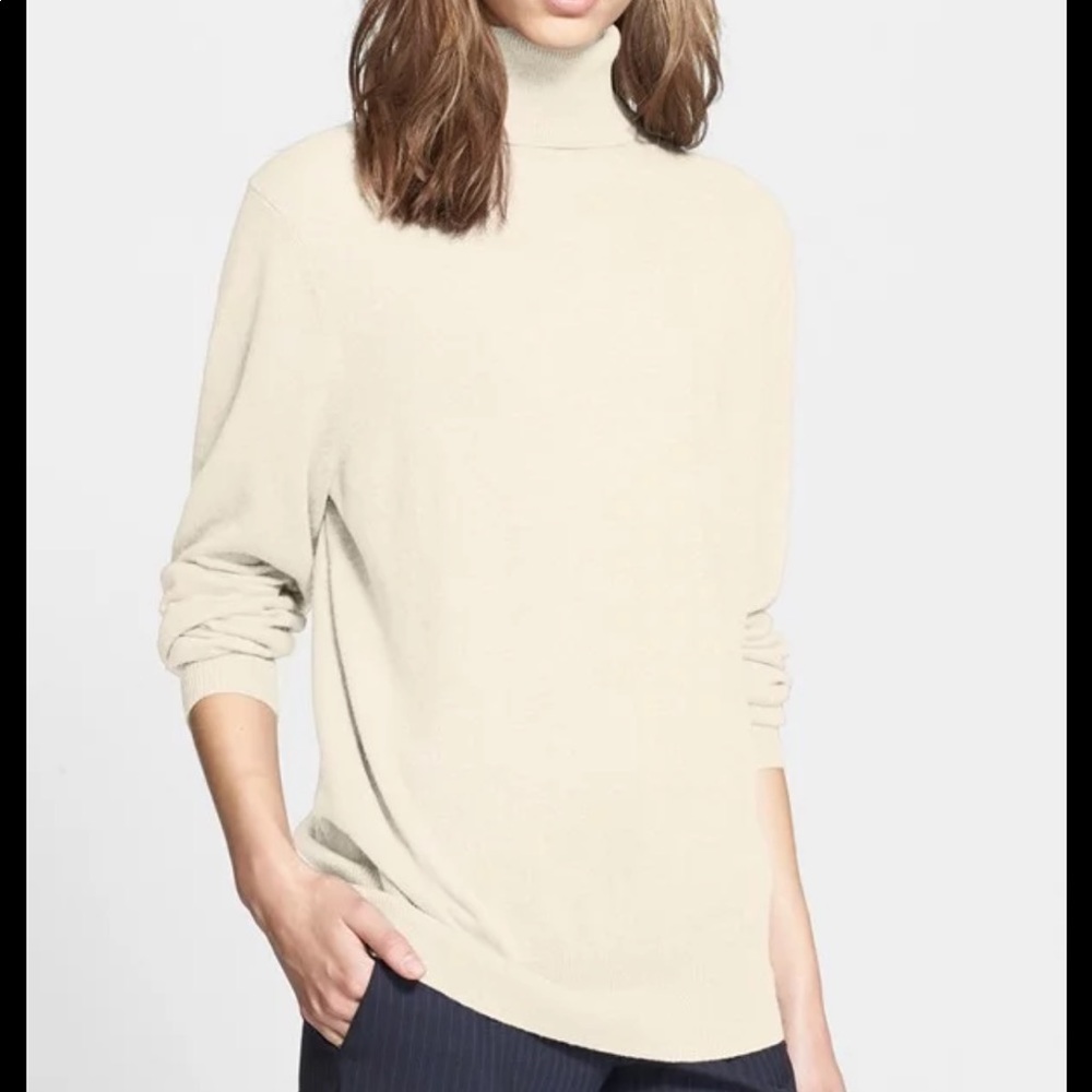 Theory Pristelle Cashmere Turtleneck Sweater